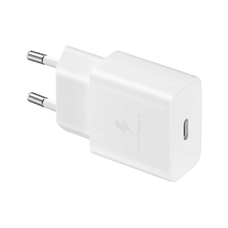 Samsung USB Hálózati töltő adapter USB Type-C 15W PD AFC + USB Type-C kábel fehér (EP-T1510XWEGEU) gyári