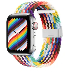 Apple Watch 8/7/6 / SE / 5/4/3/2 (41mm / 40mm / 38mm) Fabric szövet óraszíj több színű design 2