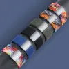 Apple Watch 8/7/6 / SE / 5/4/3/2 (41mm / 40mm / 38mm) Fabric szövet óraszíj fekete - 1. kép