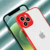 Xiaomi Redmi Note 10 Pro Milky Szilikon flexibilis tok piros - 4. kép