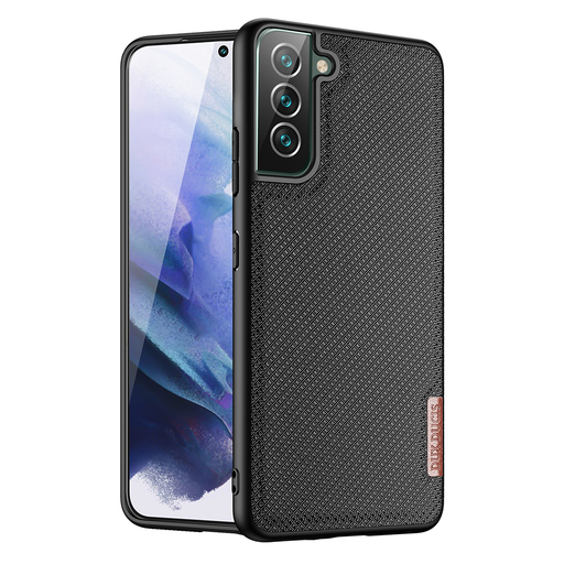 Samsung Galaxy S22 Plus Dux Ducis Fino nylon bevonatú tok fekete Samsung Galaxy S22 Plus Dux Ducis Fino nylon bevonatú tok fekete