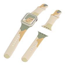 Apple Watch 8/7/6 / SE / 5/4/3/2 (45mm / 44mm / 42mm) Moro Szilikon óraszíj terepmintás design 6