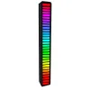 LED hangvezérlésű lámpa RGB fekete számítógép mellé, autóba - 4. kép