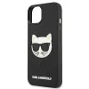 iPhone 13 Mini 5.4'' Karl Lagerfeld KLHCP13SCH3DBK 3D Rubber Choupette tok fekete - 1. kép