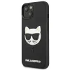 iPhone 13 Mini 5.4'' Karl Lagerfeld KLHCP13SCH3DBK 3D Rubber Choupette tok fekete - 3. kép