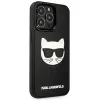 iPhone 13 Pro Max 6.7'' Karl Lagerfeld KLHCP13XCH3DBK 3D Rubber Choupette tok fekete - 1. kép