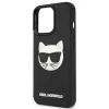 iPhone 13 Pro Max 6.7'' Karl Lagerfeld KLHCP13XCH3DBK 3D Rubber Choupette tok fekete - 2. kép