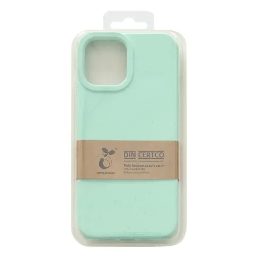 iPhone 12 Pro Max Szilikon eco shell menta