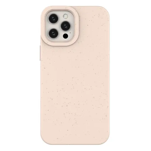 iPhone 12 Pro Max Szilikon eco shell pink