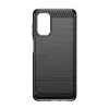 Samsung Galaxy A13 5G Carbon szénszál mintájú TPU tok fekete - 4. kép