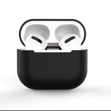 Airpods Pro 1/2 szilikon tok fekete