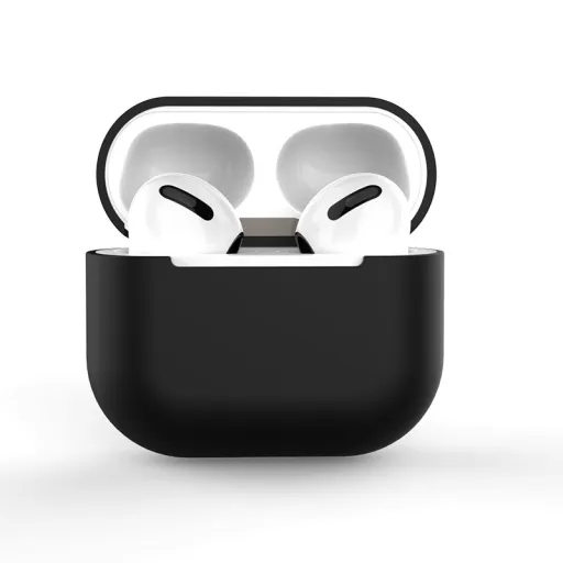 Airpods 1 / 2 szilikon tok fekete