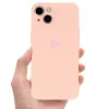 iPhone 11 Pro Max Vennus szilikon tok szív mintával rózsaszín - 2. kép