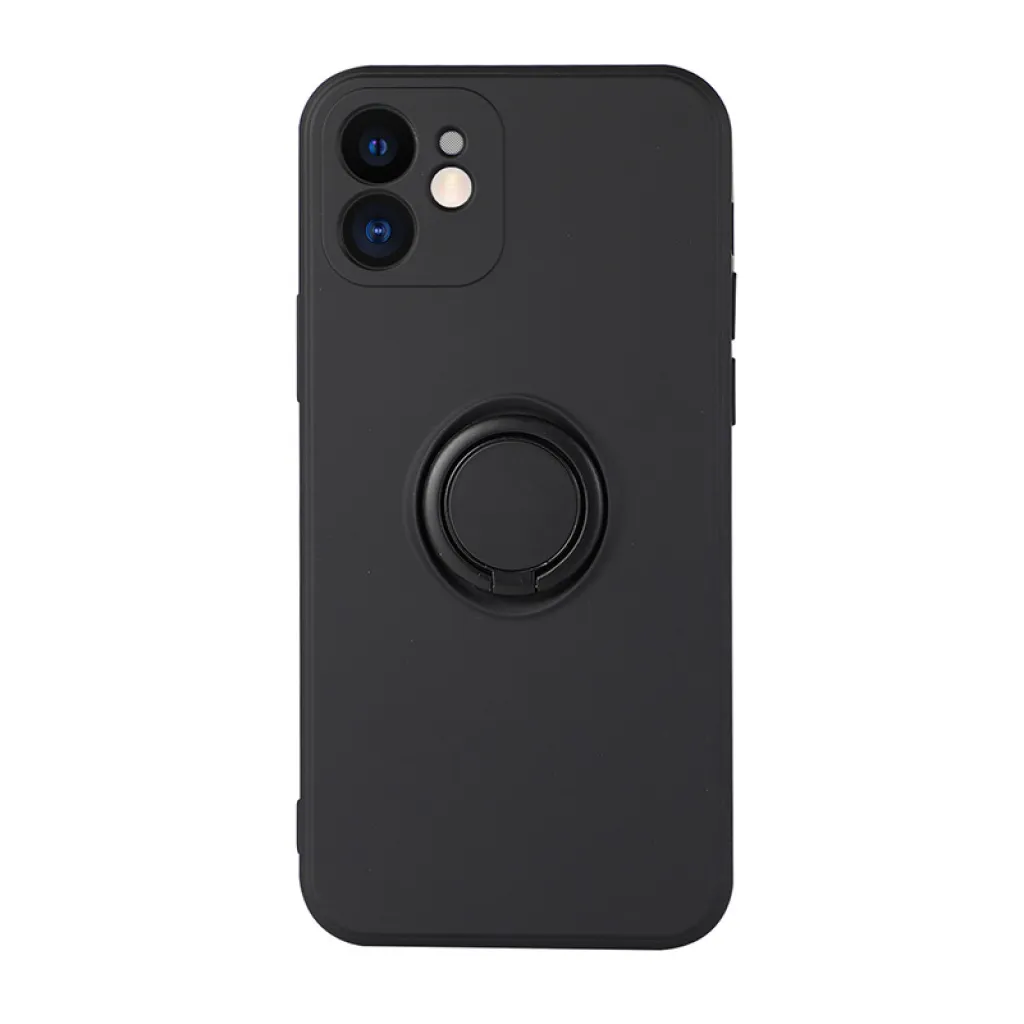 Xiaomi Redmi Note 11 Pro / Note 11 Pro Plus KÍNAI VERZIÓRA Vennus szilikon tok hátlapi gyűrűvel fekete - 8