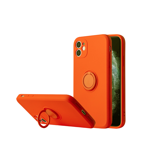 Samsung Galaxy A13 5G Vennus Silicone Ring tok narancssárga Samsung Galaxy A13 5G Vennus Silicone Ring tok narancssárga