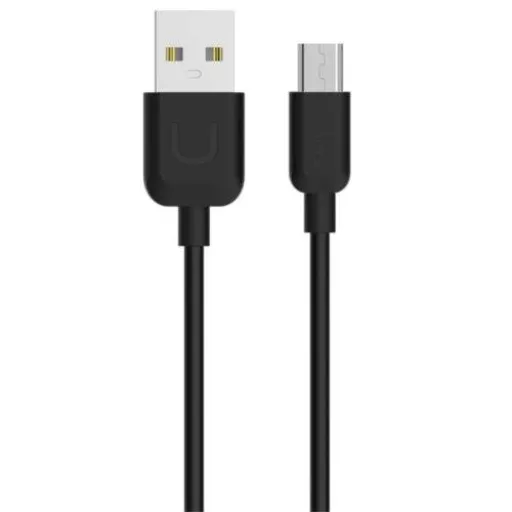 USAMS U-Turn kábel USB - Micro USB 2A 1m fekete