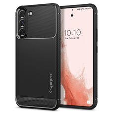 Samsung Galaxy S22 Spigen Rugged Armor tok matt fekete