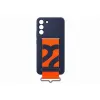 Samsung Galaxy S22 Plus Samsung szilikon gyári tok pánttal tengerészkék - 0. kép