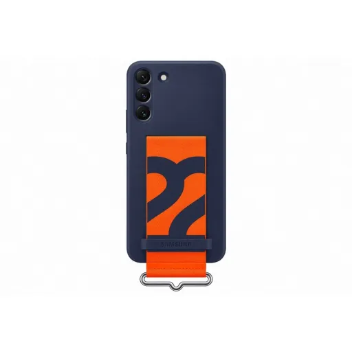 Samsung Galaxy S22 Plus Samsung szilikon gyári tok pánttal tengerészkék Samsung Galaxy S22 Plus Samsung szilikon gyári tok pánttal tengerészkék