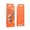 Borofone BX61 Source USB Type-C - USB Type-C kábel 60W 3A 1m fekete - 3. kép