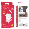Borofone BN5 Sunlight USB Hálózati töltő QC 3.0 18W + USB - USB Type-C kábellel fehér - 1. kép