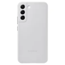 Samsung Galaxy S22 EF-VS901LJE gyári bőr tok világos szürke