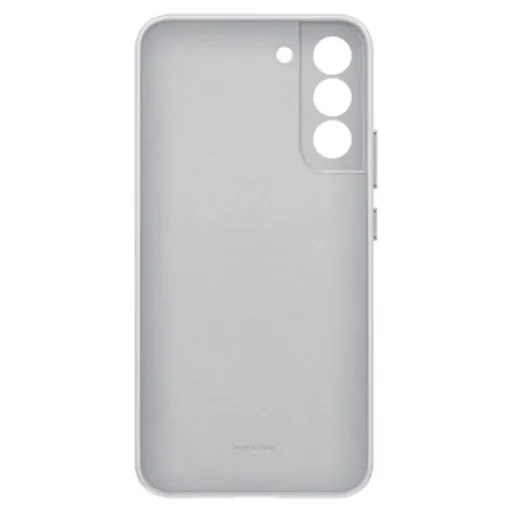 Samsung Galaxy S22 EF-VS901LJE gyári bőr tok világos szürke