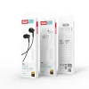 XO EP33 vezetékes fülhallgató jack 3.5mm fekete - 1. kép