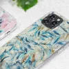 Samsung Galaxy A52 4G/A52 5G/A52S 5G Gold Glam tok Boho Leaves - 4. kép