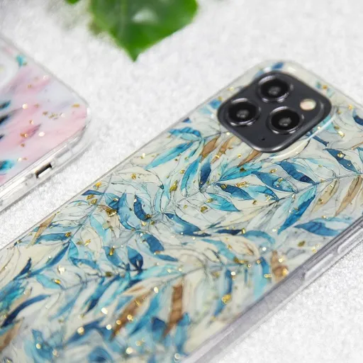 Samsung Galaxy A52 4G/A52 5G/A52S 5G Gold Glam tok Boho Leaves