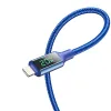 Borofone BU32 Exclusive USB Type-C - Lightning kábel PD 20W 1,2m kék - 1. kép