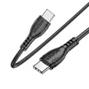 Borofone BX51 Triumph - USB Type-C - USB Type-C kábel 60W 1m fekete - 2. kép