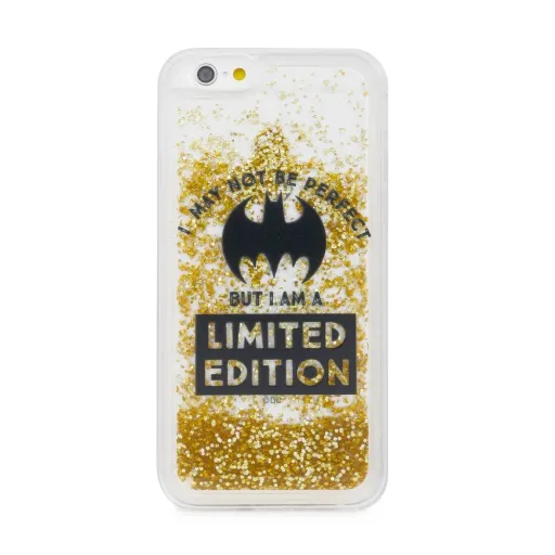 DC flitteres Batman tok iPhone X / XS arany DC flitteres Batman tok iPhone X / XS arany