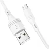 Borofone BX43 Cooljoy USB - micro USB 2.4A kábel 1m fehér - 2. kép