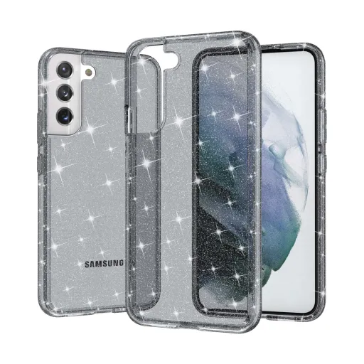 Samsung Galaxy S22 TPU áttetsző shining tok fekete Alphajack Samsung Galaxy S22 TPU áttetsző shining tok fekete Alphajack