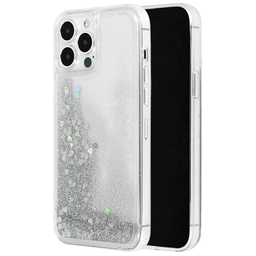 Samsung Galaxy A73 5G Liquid Heart folyékony flitteres tok rainbow Samsung Galaxy A73 5G Liquid Heart folyékony flitteres tok rainbow