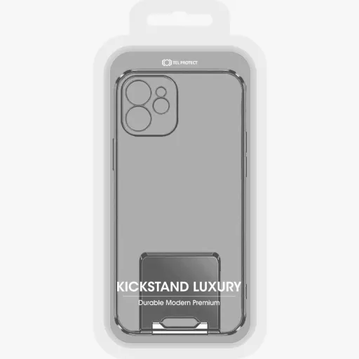 iPhone 11 Pro Tel Protect Kickstand Luxury tok támasztékkal fekete