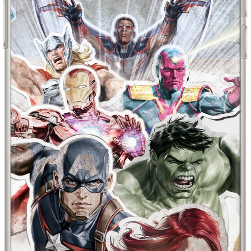 iPhone 13 Pro Max Marvel Avengers logós tok több színű iPhone 13 Pro Max Marvel Avengers logós tok több színű