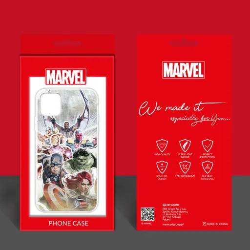 iPhone 13 Pro Max Marvel Avengers logós tok több színű