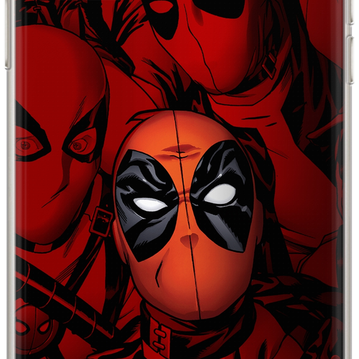 Samsung S22+ Plus Marvel Deadpool tok piros Samsung S22+ Plus Marvel Deadpool tok piros