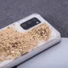 Xiaomi Redmi 9C Liquid Sparkle folyékony flitteres tok arany - 1. kép