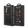 Samsung Galaxy S22 AMG Perforált valódi bőr tok fekete (AMHCS22SGSEBK) - 2. kép