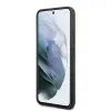 Samsung Galaxy S22 AMG Perforált valódi bőr tok fekete (AMHCS22SGSEBK) - 3. kép