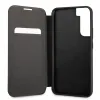 Samsung Galaxy S22+ Plus BMW M PC / TPU Tricolor Carbon hatású fliptok fekete (BMBKS22MPUCARTCBK) - 0. kép