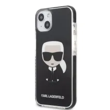 iPhone 13 mini Karl Lagerfeld TPE Body Ikonik tok fekete (KLHCP13STPEIKK)