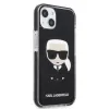 iPhone 13 mini Karl Lagerfeld TPE Body Ikonik tok fekete (KLHCP13STPEIKK) - 1. kép