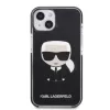 iPhone 13 mini Karl Lagerfeld TPE Body Ikonik tok fekete (KLHCP13STPEIKK) - 2. kép