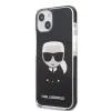 iPhone 13 Karl Lagerfeld TPE Body Ikonik tok fekete (KLHCP13MTPEIKK) - 0. kép