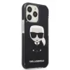 iPhone 13 Pro Karl Lagerfeld TPE Body Ikonik tok fekete (KLHCP13LTPEIKK) - 3. kép