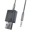 Mini Bluetooth USB-3.5 mm sztereó AUX audio adapter adó/vevő audio-streaming (KN320) - 0. kép